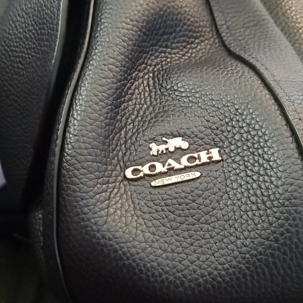 Navy Coach purse - Picture 6 of 6